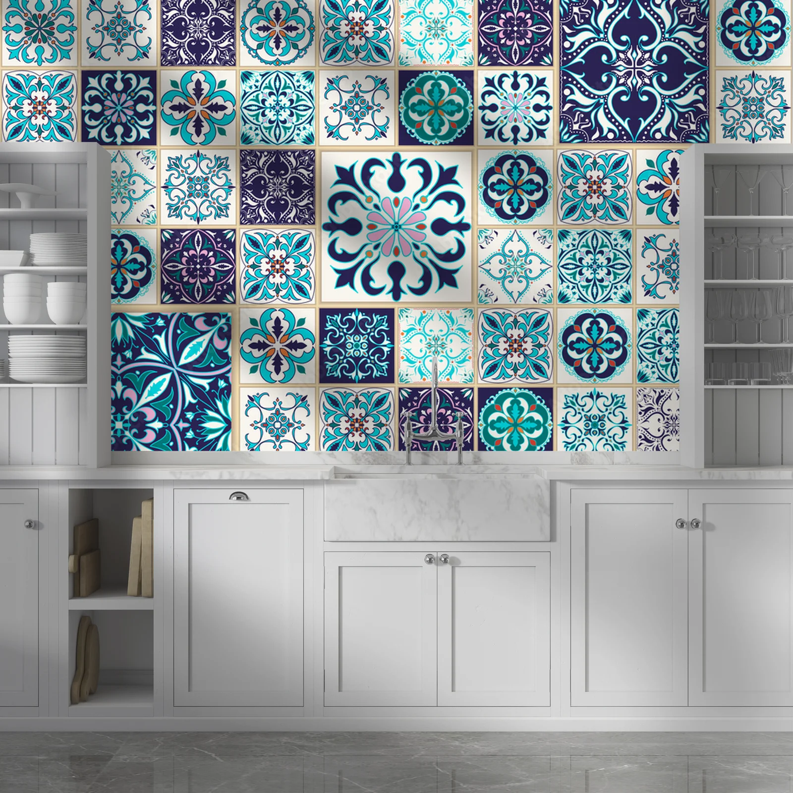 Elegancki patchwork z nutą klasy i finezji
