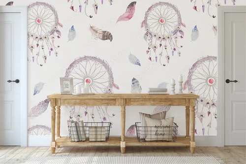 Boho magia: Puchate pióra w delikatnych odcieniach