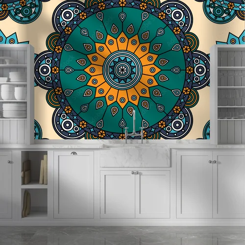 Boho medale w harmonijnych odcieniach turkusu