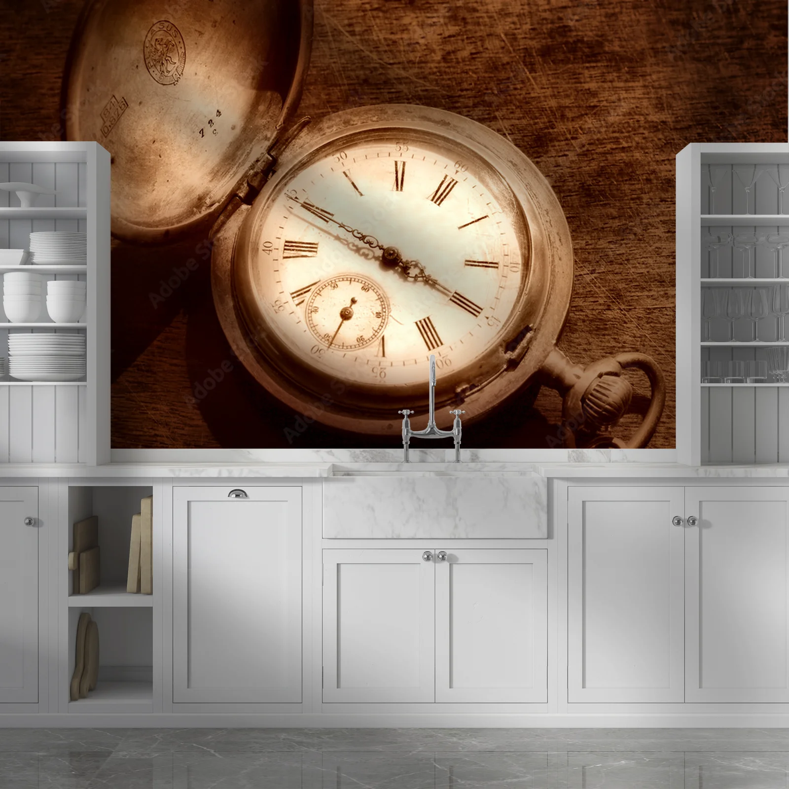 Eleganckie mechanizmy w odcieniach starych lat
