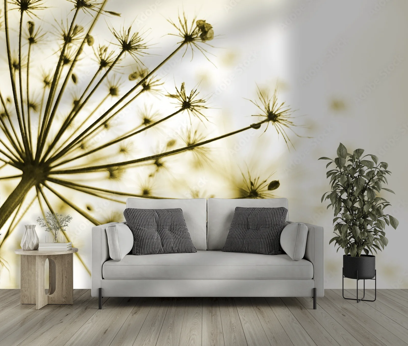 Elegancja wysuszonego owocostanu w sepia tonach
