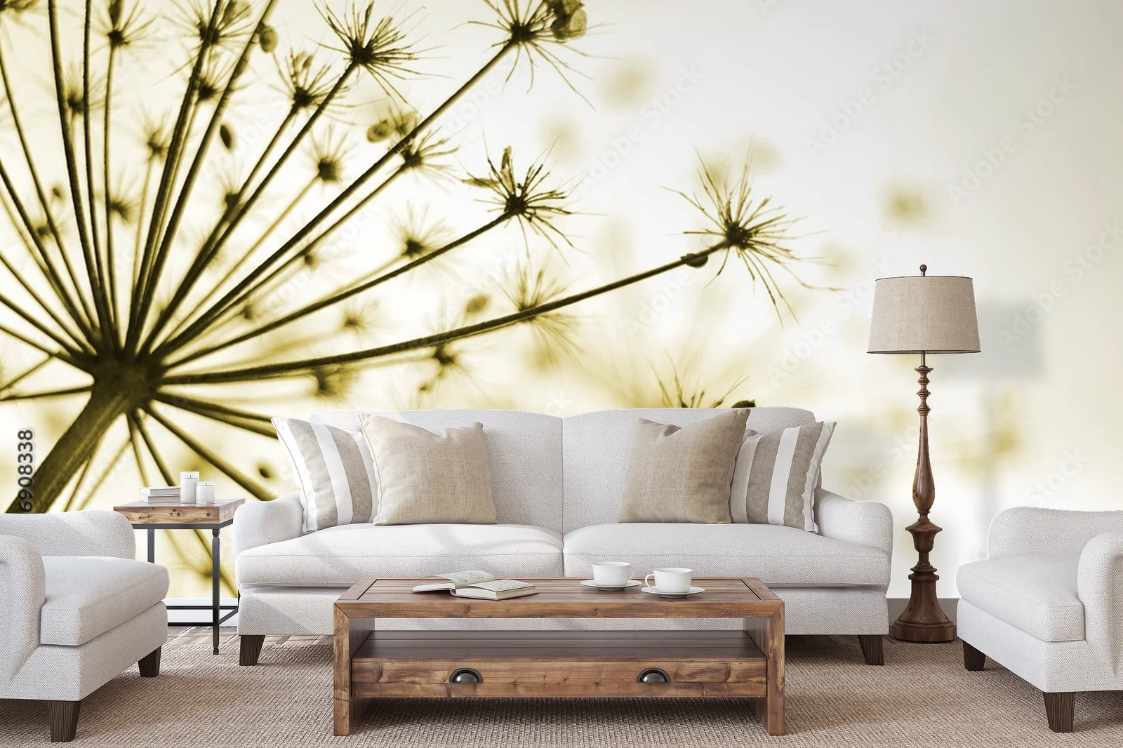 Elegancja wysuszonego owocostanu w sepia tonach