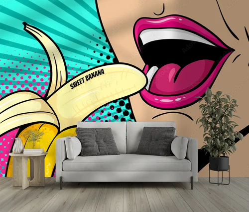 Zmysłowość pod kolorowym niebem pop-artu