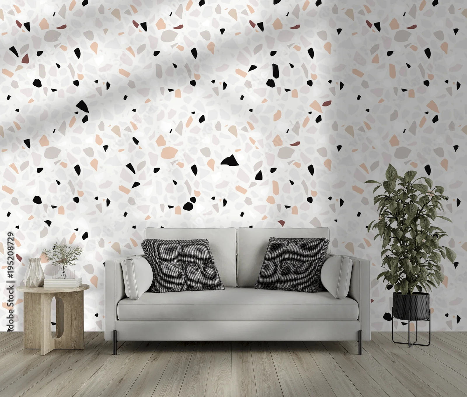 Elegancja w pastelowych odcieniach terrazzo