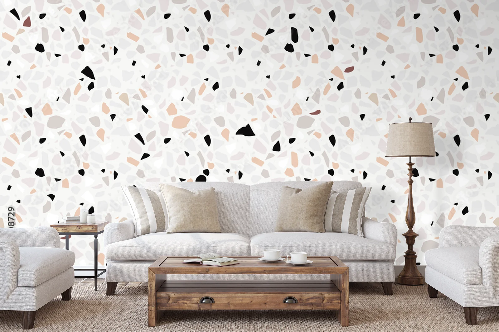 Elegancja w pastelowych odcieniach terrazzo