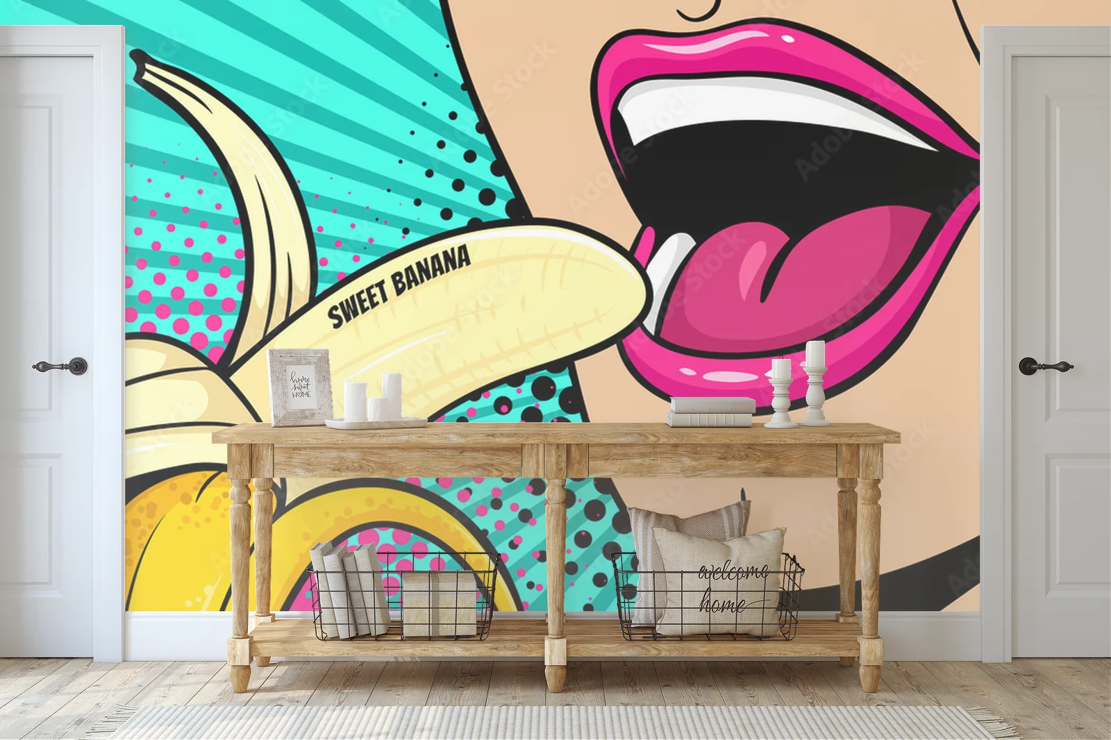Zmysłowość pod kolorowym niebem pop-artu
