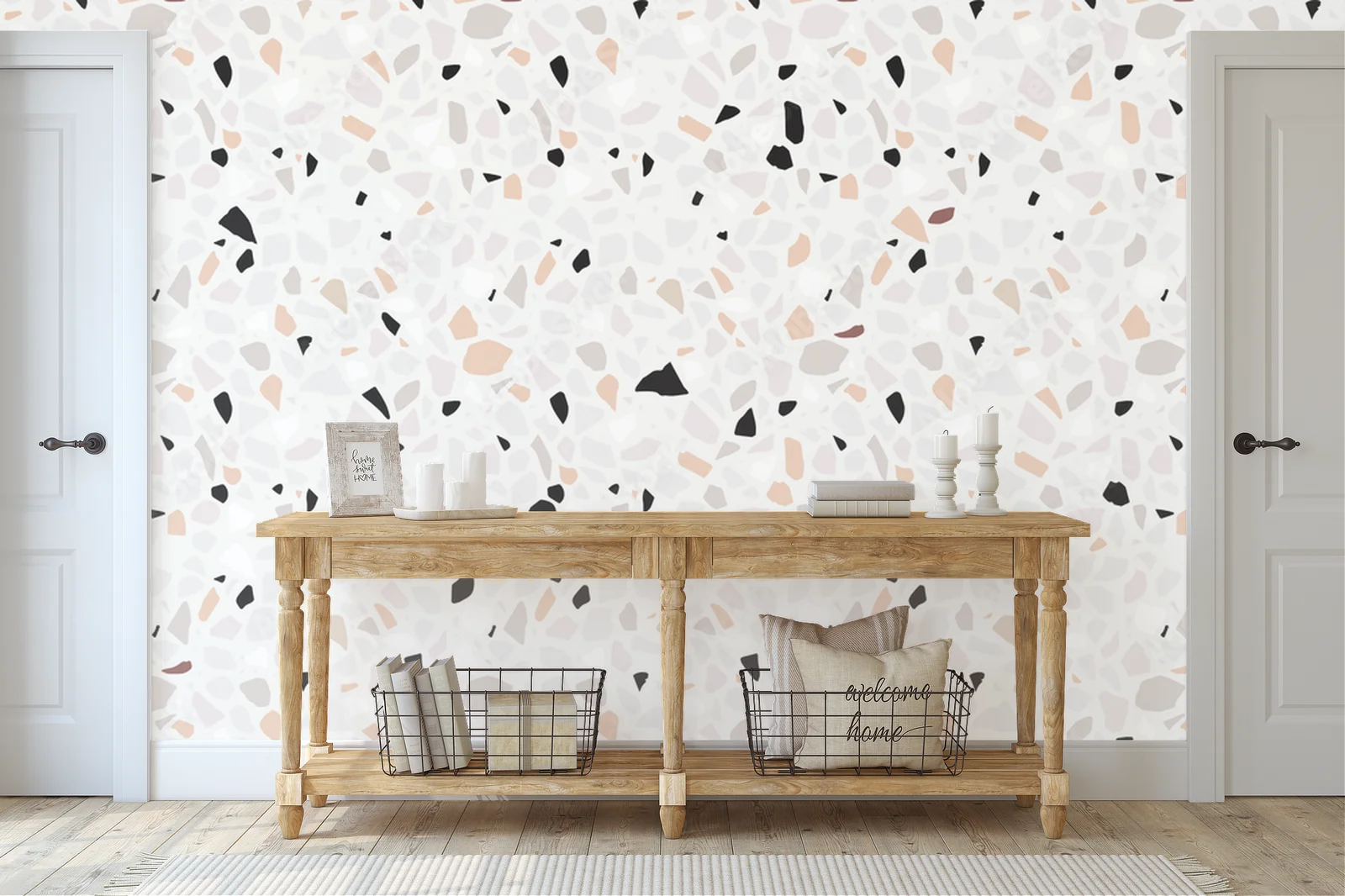 Elegancja w pastelowych odcieniach terrazzo