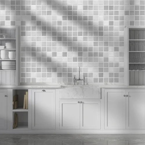 Elegancka harmonia szarości w minimalistycznym stylu