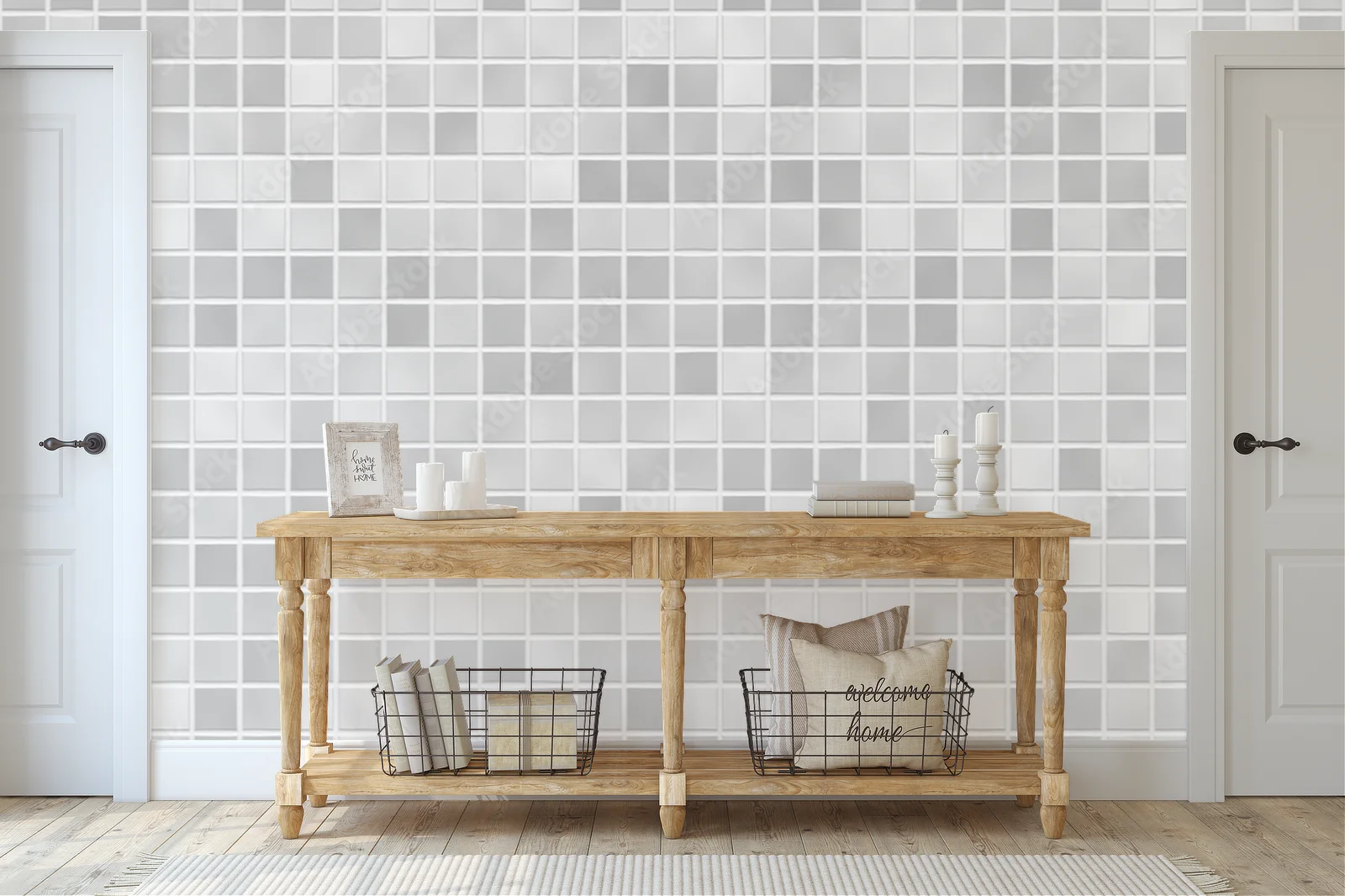 Elegancka harmonia szarości w minimalistycznym stylu