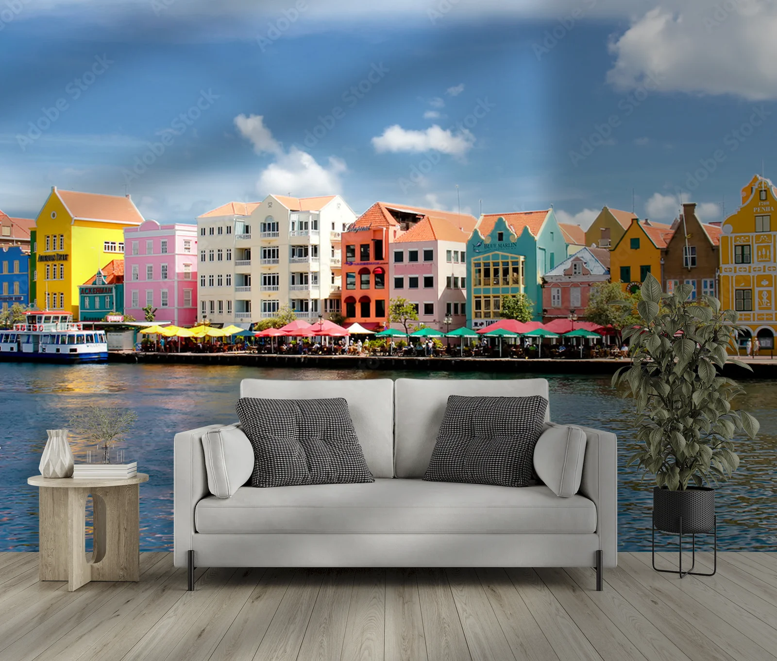 Magiczne kolory Curacao - Zatoka Willemstad