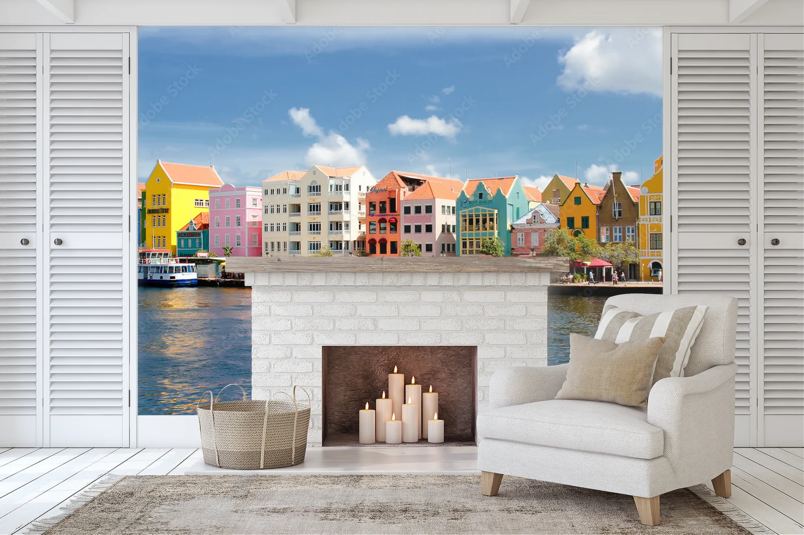 Magiczne kolory Curacao - Zatoka Willemstad