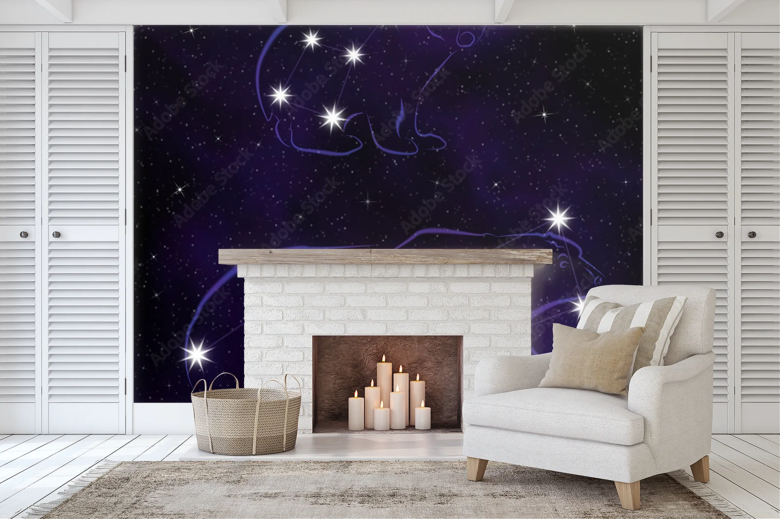 Ursa Major i Ursa Minor: gwiezdny taniec w nocy