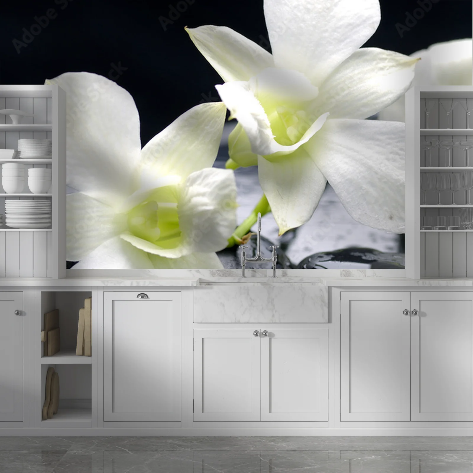 Zjawiskowa harmonia orchidei w delikatnych odcieniach