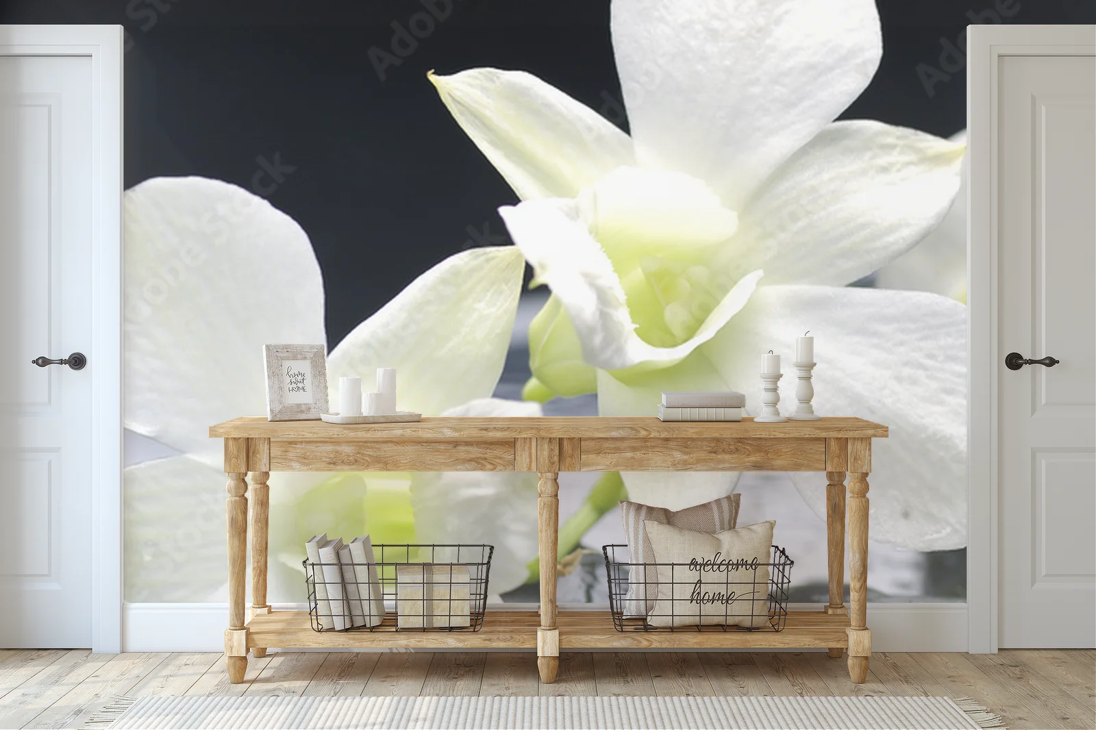 Zjawiskowa harmonia orchidei w delikatnych odcieniach
