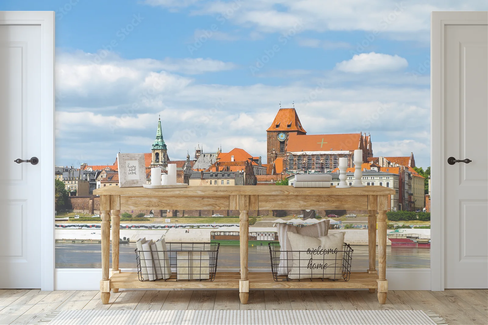 Sielanka nad Wisłą w pastelowych odcieniach