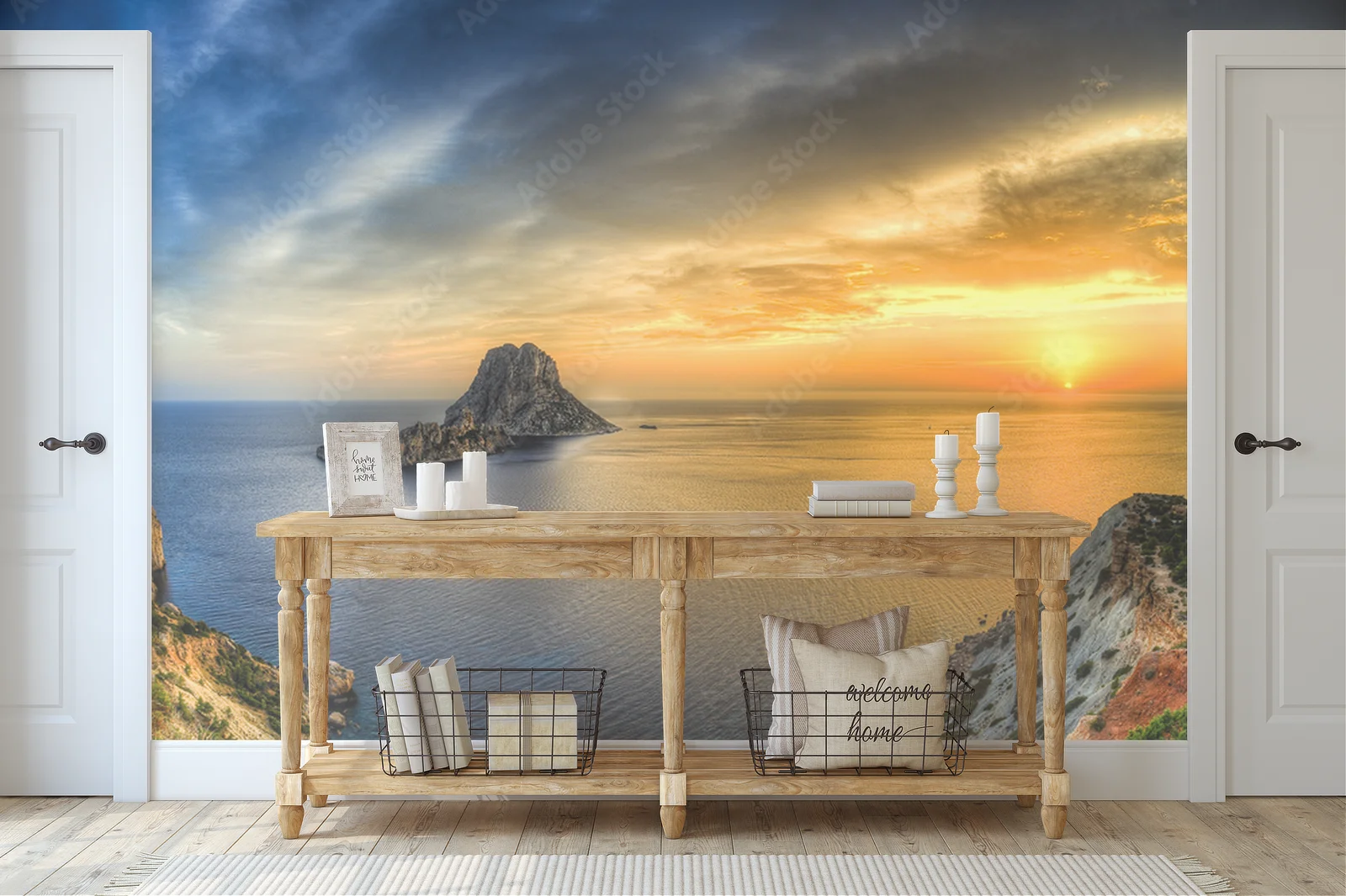 Magiczna Isla de Es Vedra w ciemnych tonach
