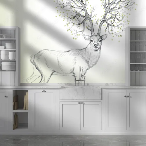 Elegancka gra natury w odcieniach bieli