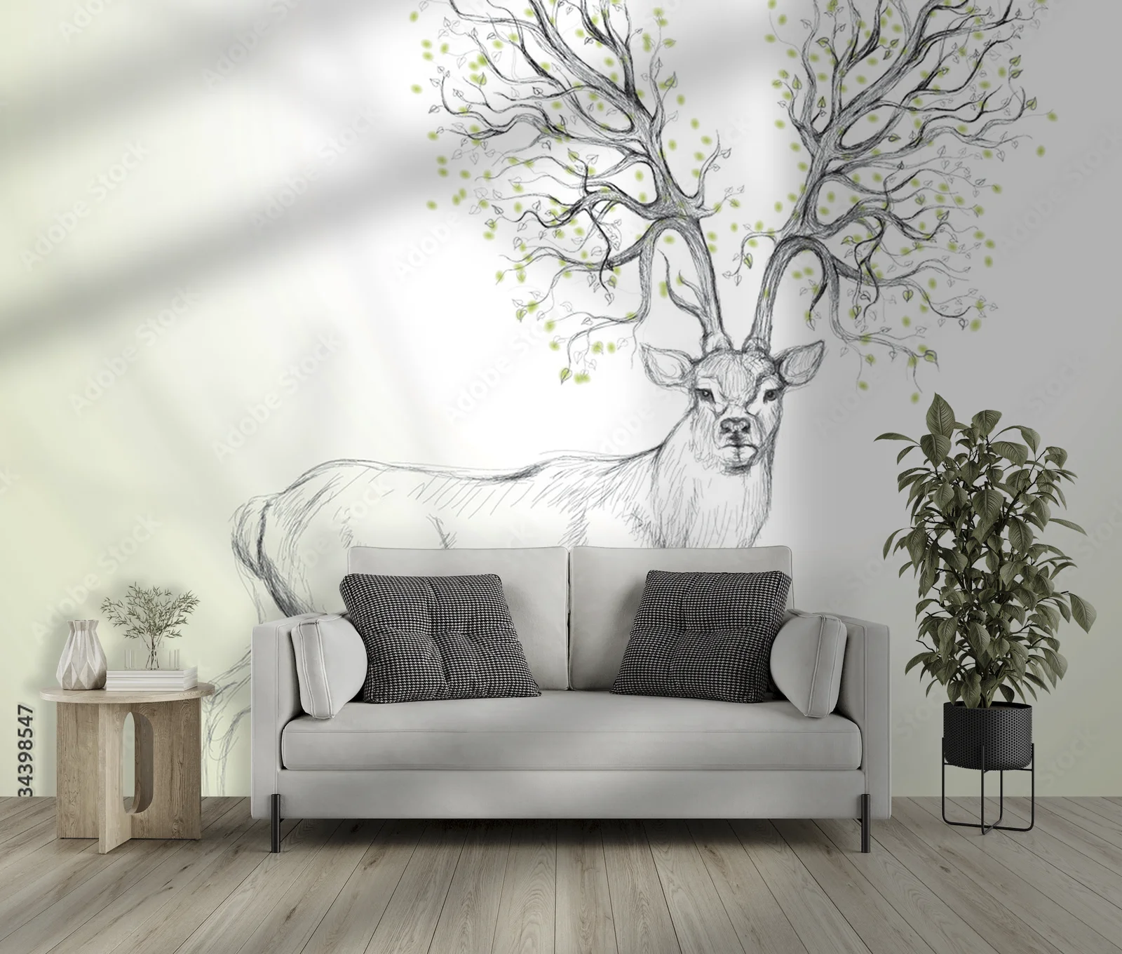 Elegancka gra natury w odcieniach bieli