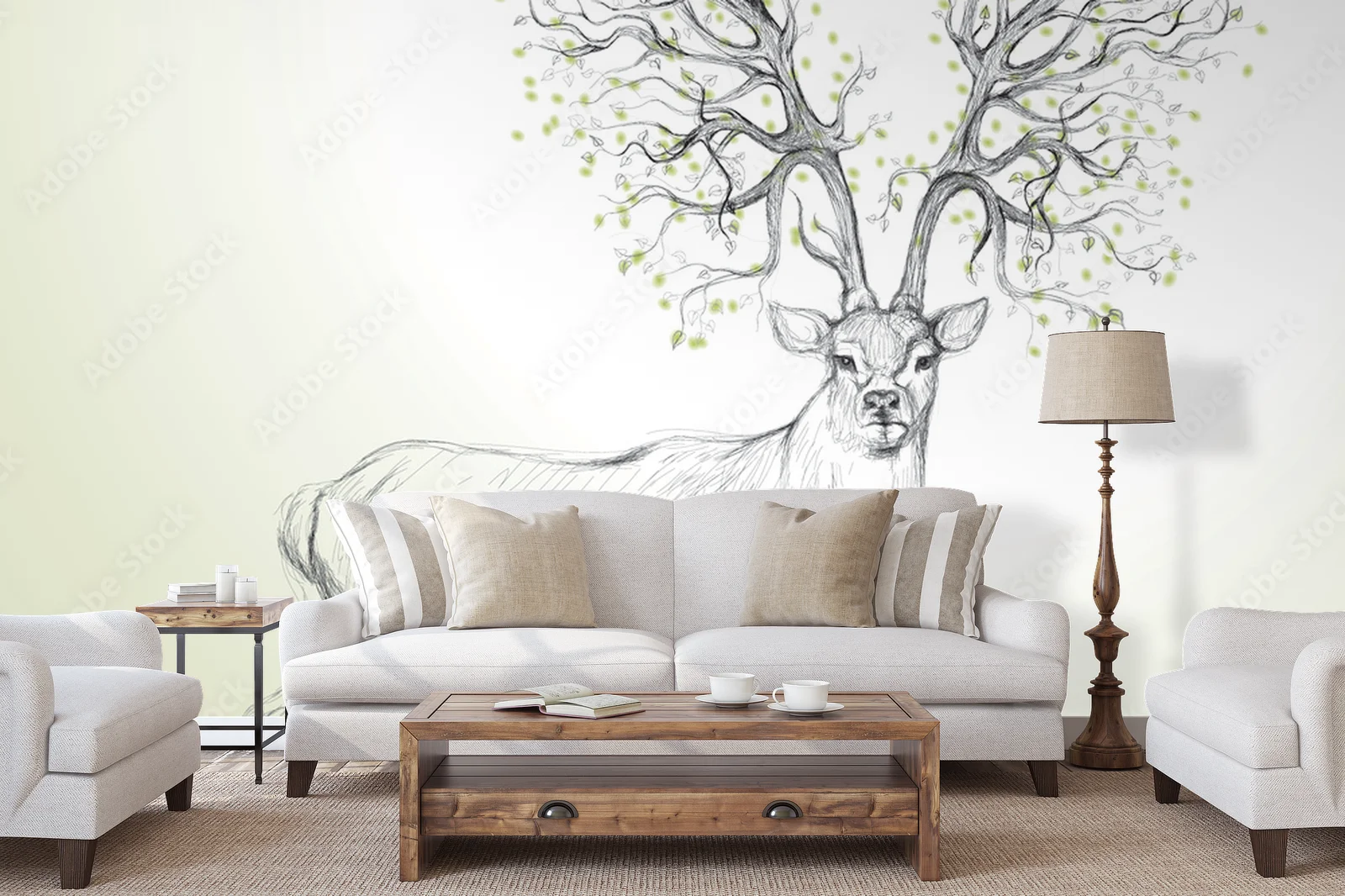 Elegancka gra natury w odcieniach bieli