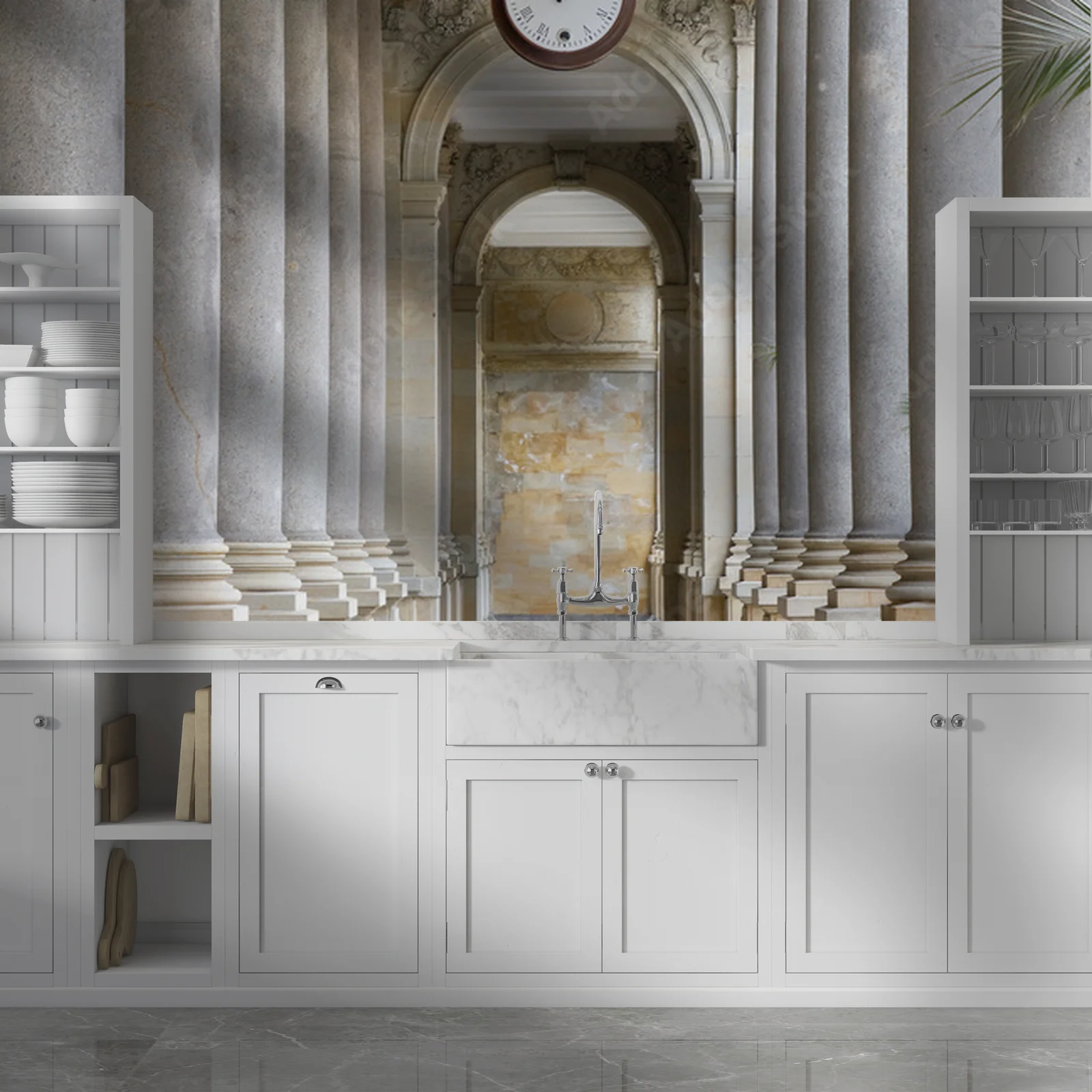 Harmonia szarości i elegancji architektury