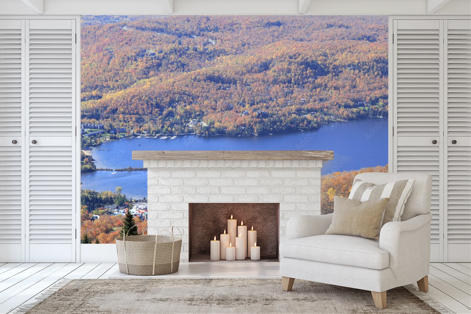 Malownicze widoki jesiennego Mont Tremblant
