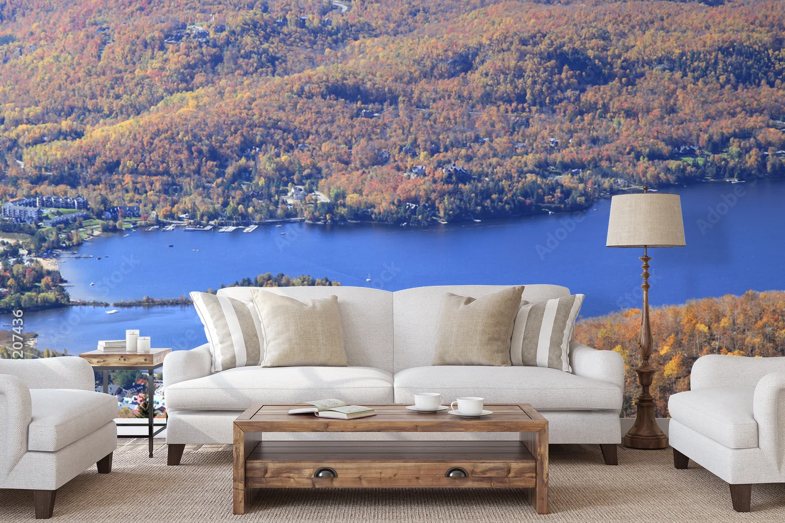 Malownicze widoki jesiennego Mont Tremblant