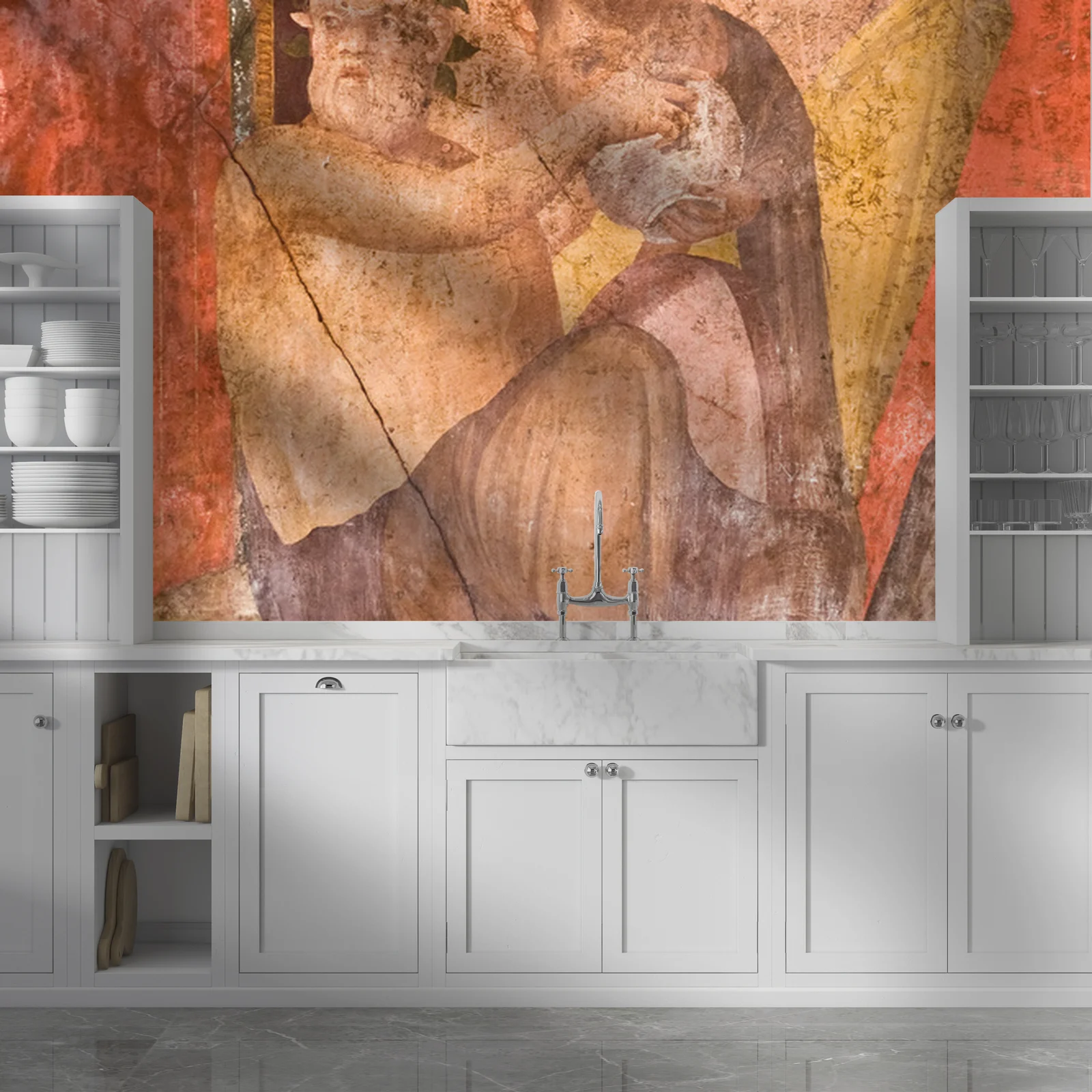Pompejańska elegancja w odcieniach ziemi