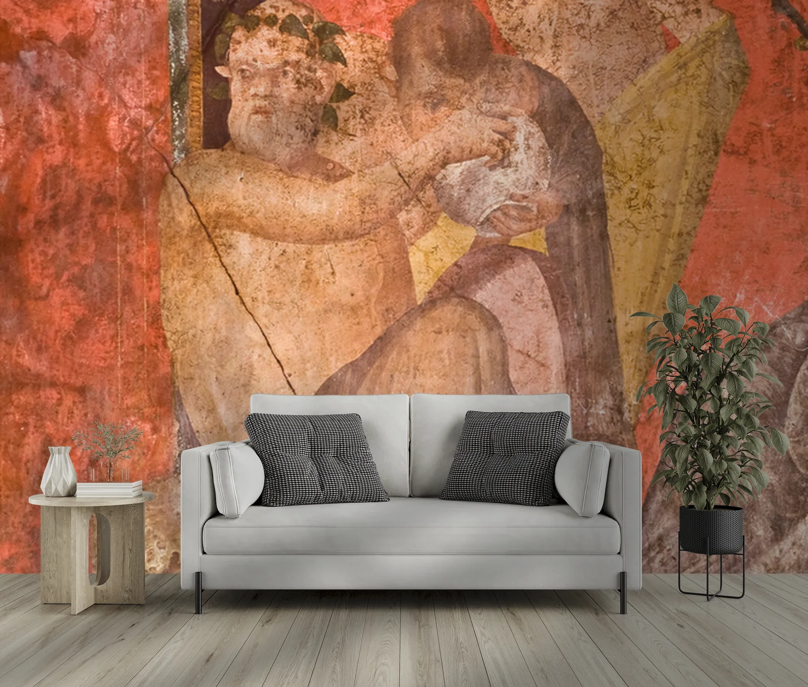 Pompejańska elegancja w odcieniach ziemi
