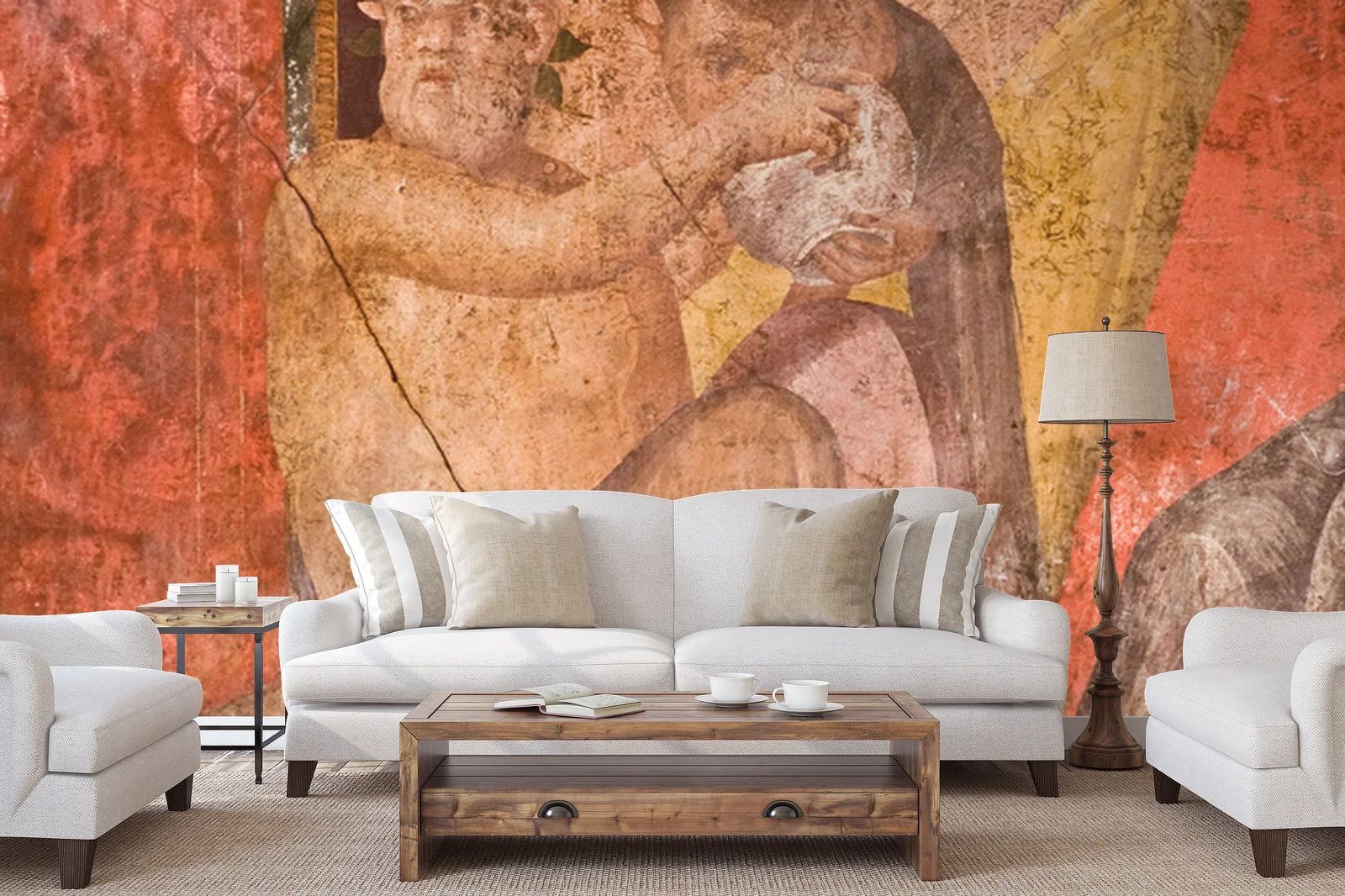 Pompejańska elegancja w odcieniach ziemi