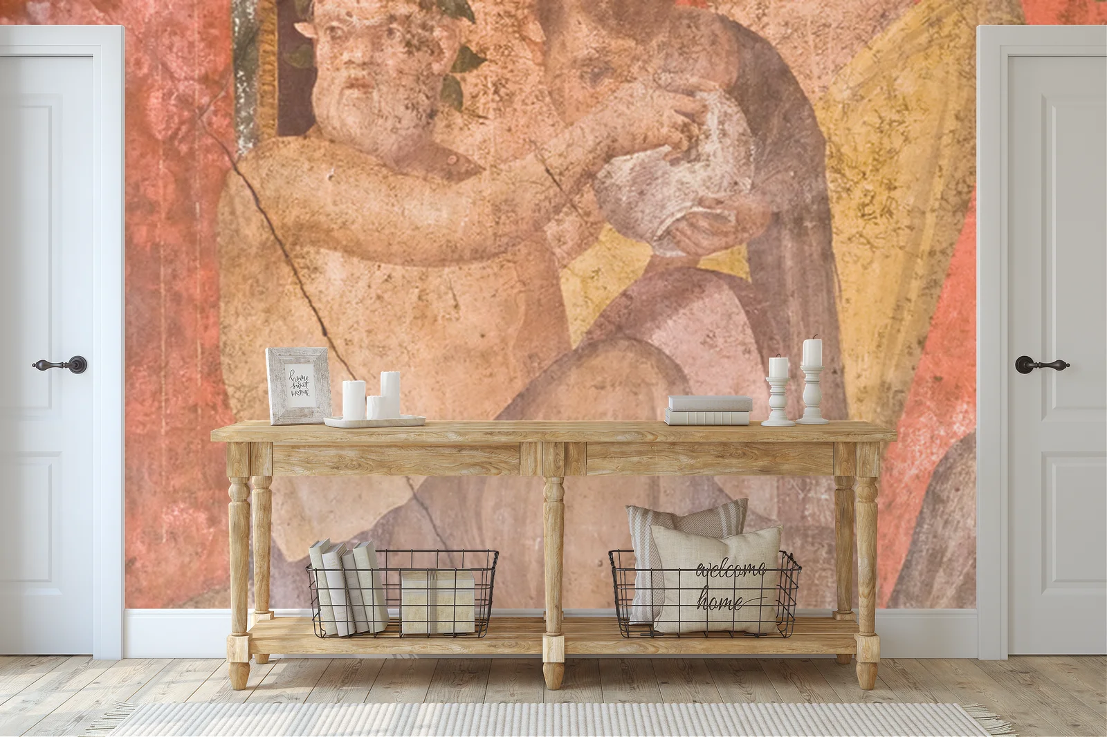 Pompejańska elegancja w odcieniach ziemi