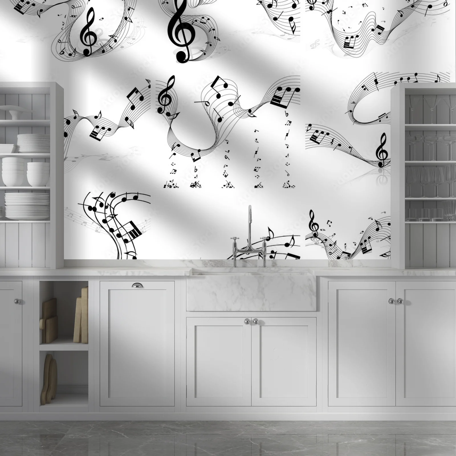 Muzyczna harmonia w monochromatycznych odcieniach