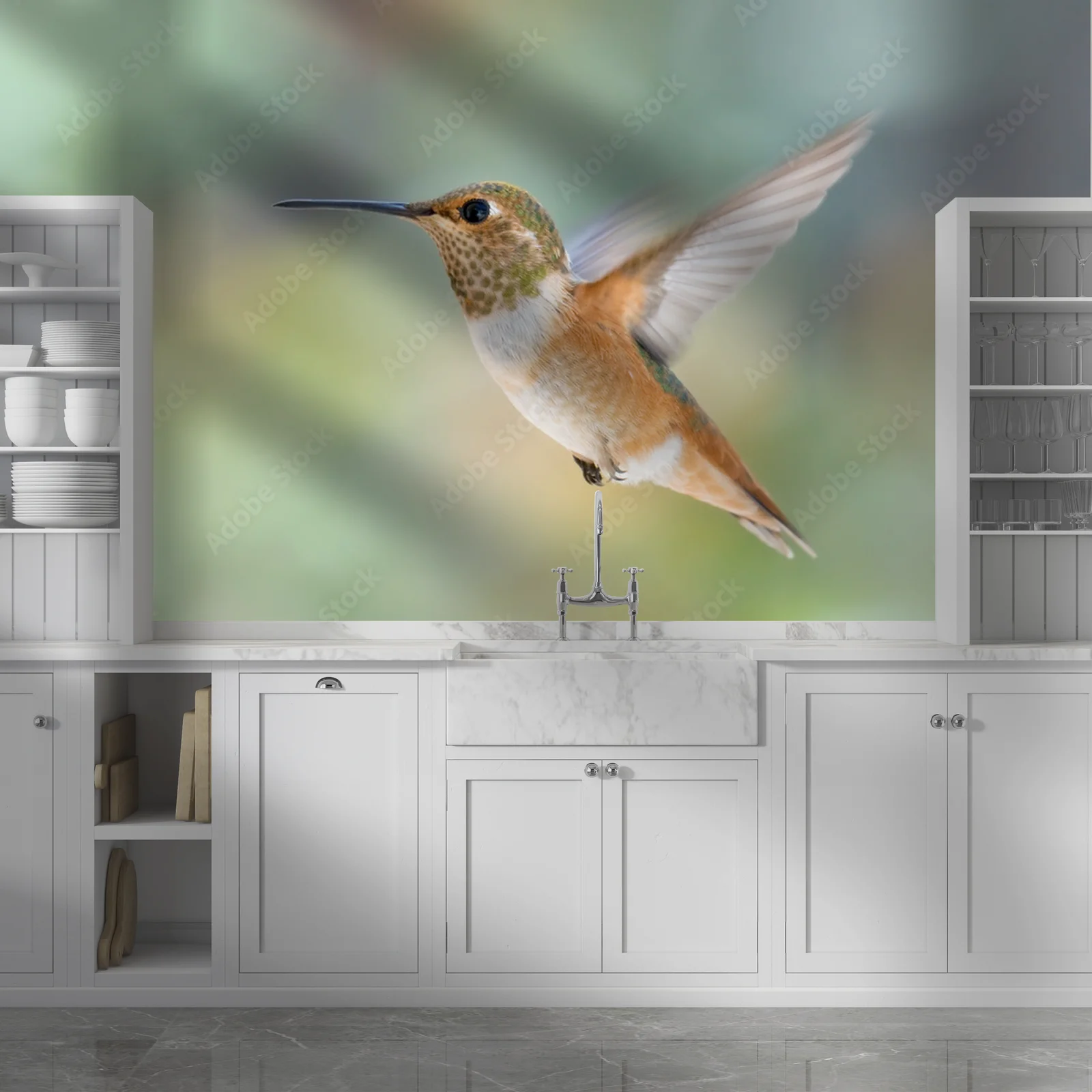 Hummingbird w Odwleczonym Latającym Tańcu