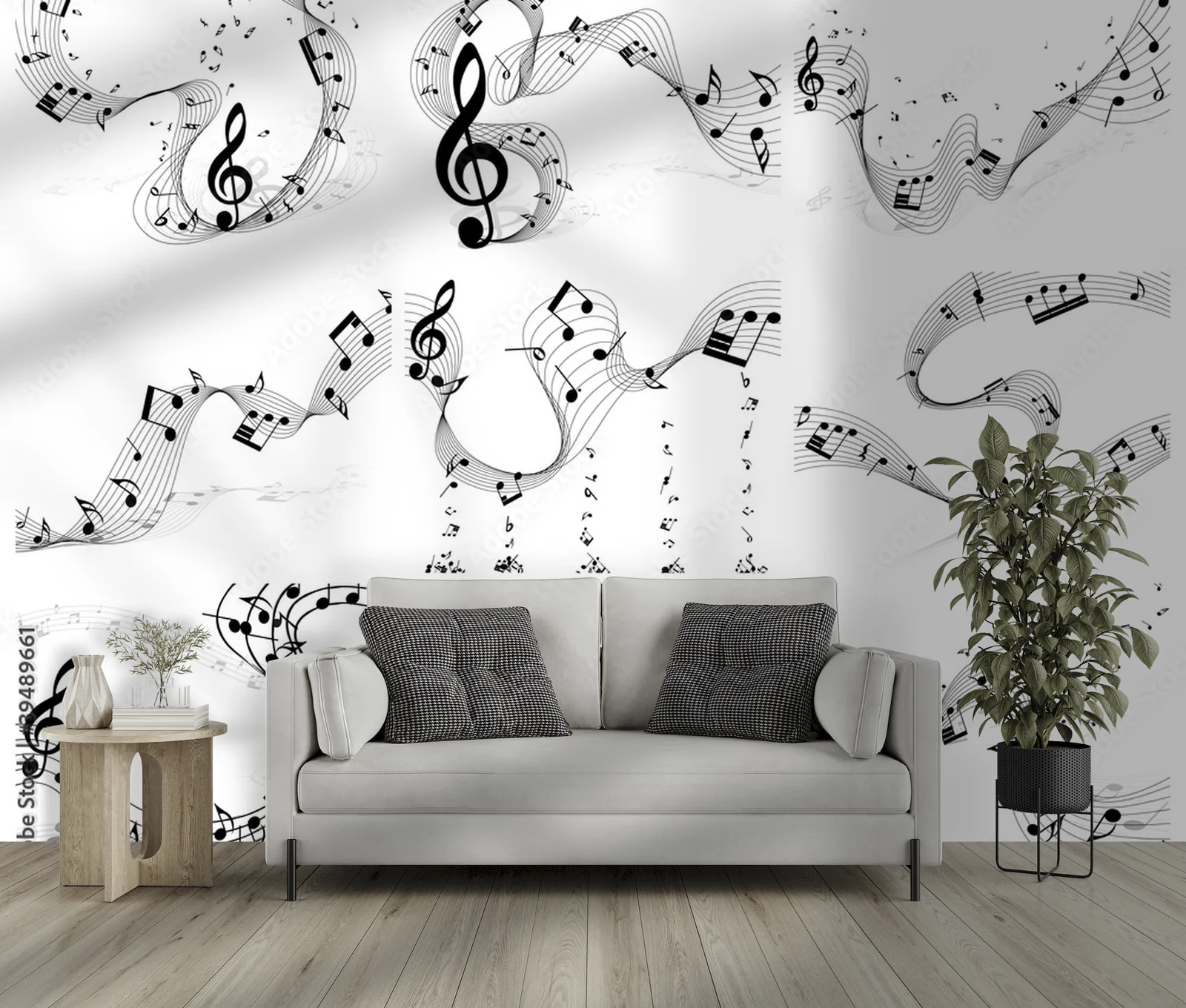 Muzyczna harmonia w monochromatycznych odcieniach