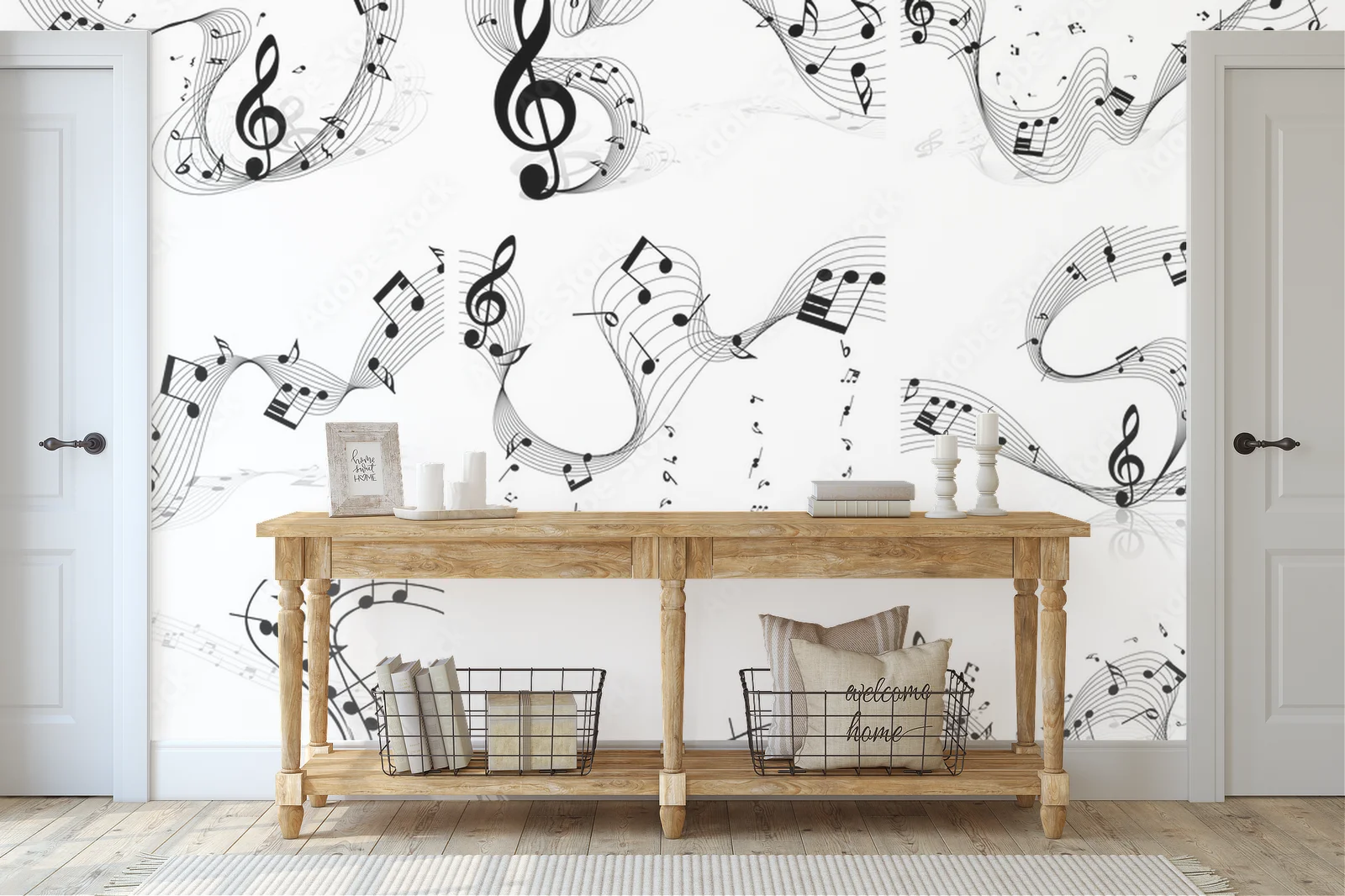 Muzyczna harmonia w monochromatycznych odcieniach