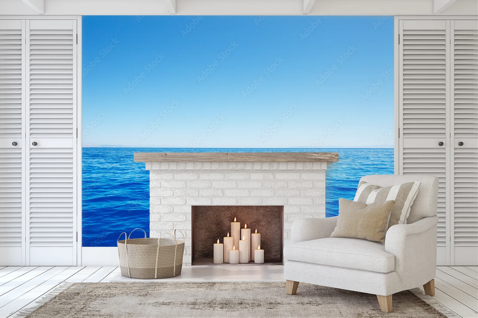Inspirująca błękitna symfonia oceaniczna
