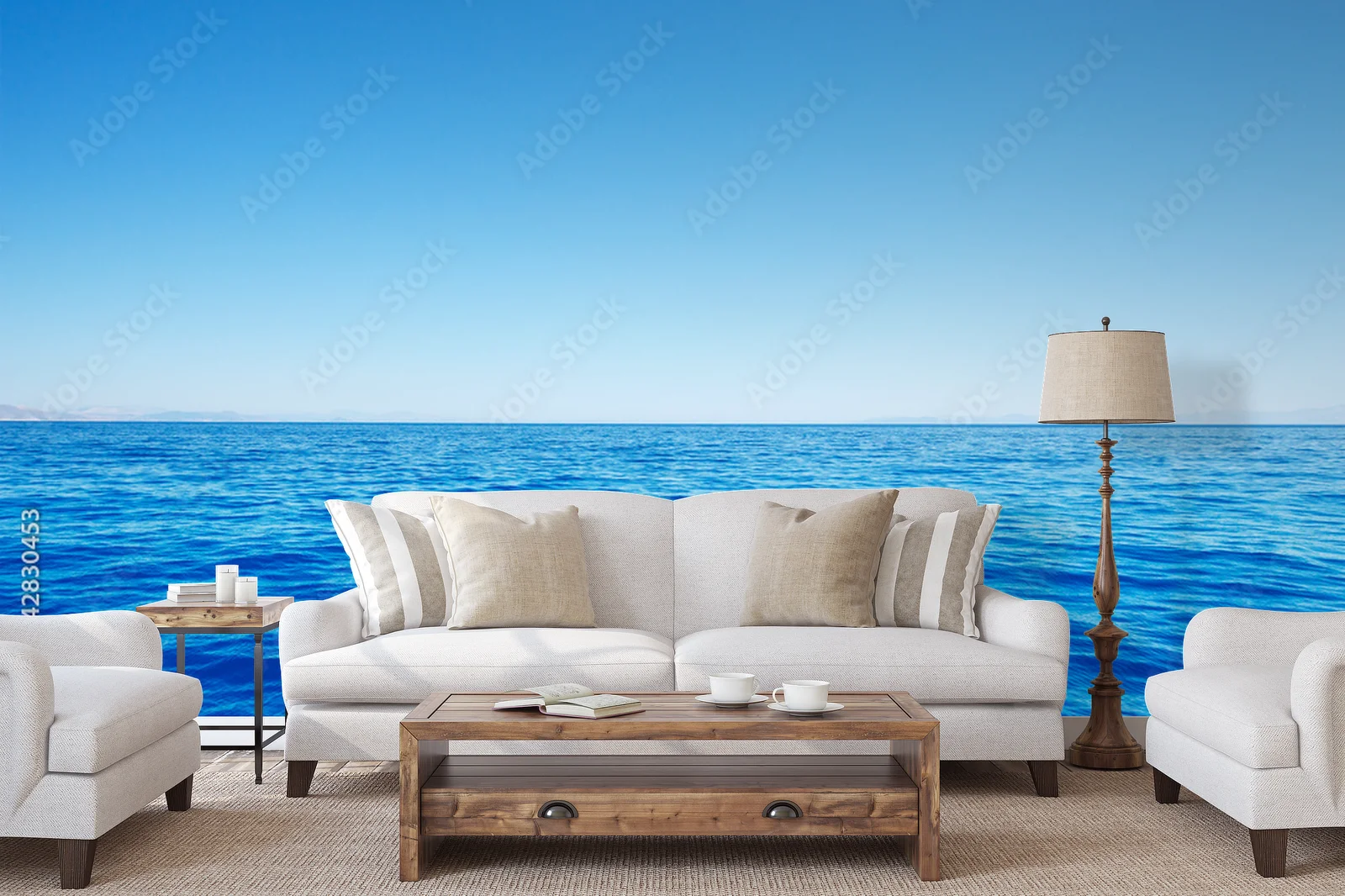 Inspirująca błękitna symfonia oceaniczna