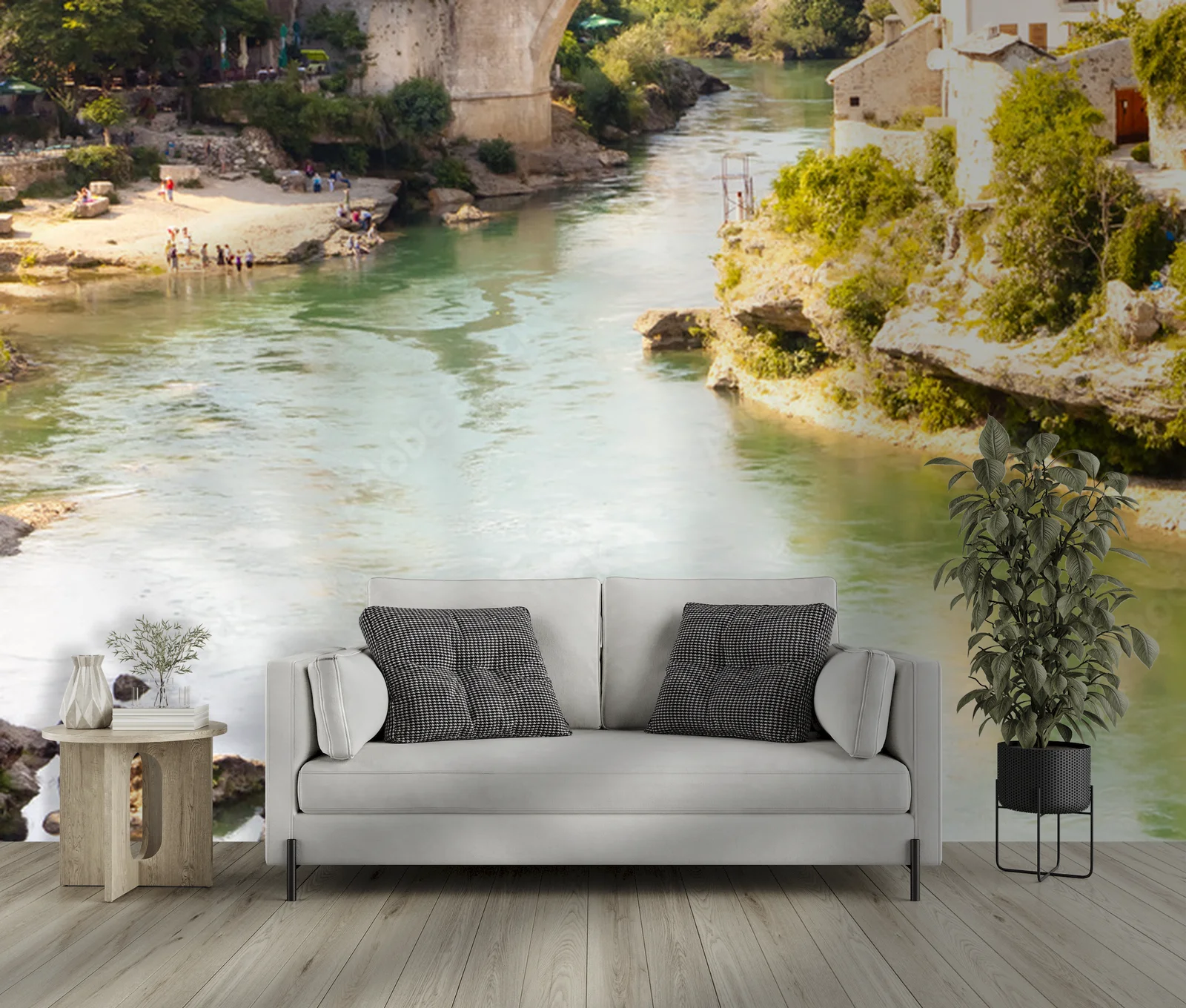 Magiczny Mostar: Harmonijna Architektura i Natura