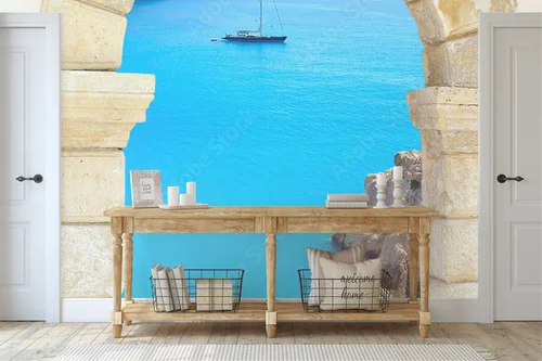 Wakacyjna oaza na plaży Porto Katsiki