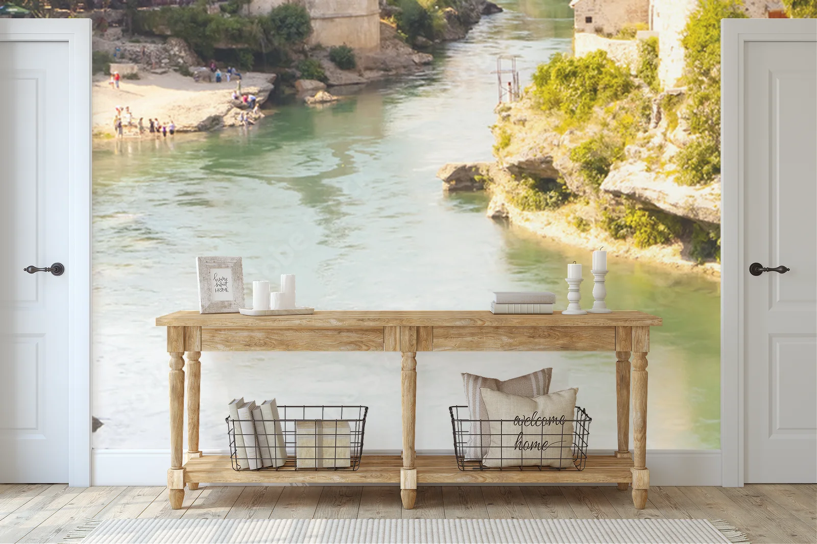 Magiczny Mostar: Harmonijna Architektura i Natura