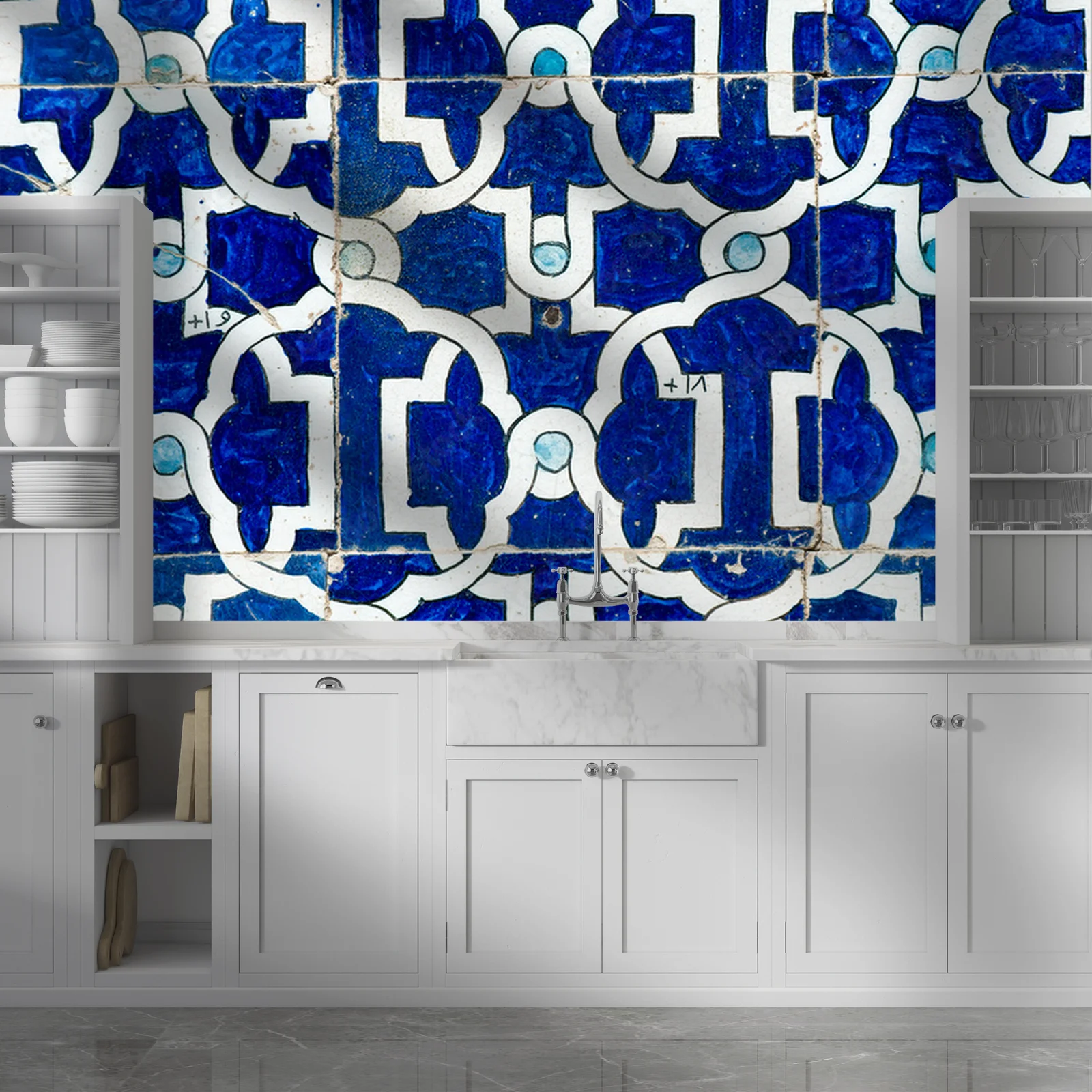 Orientalne ornamenty w harmonijnych odcieniach