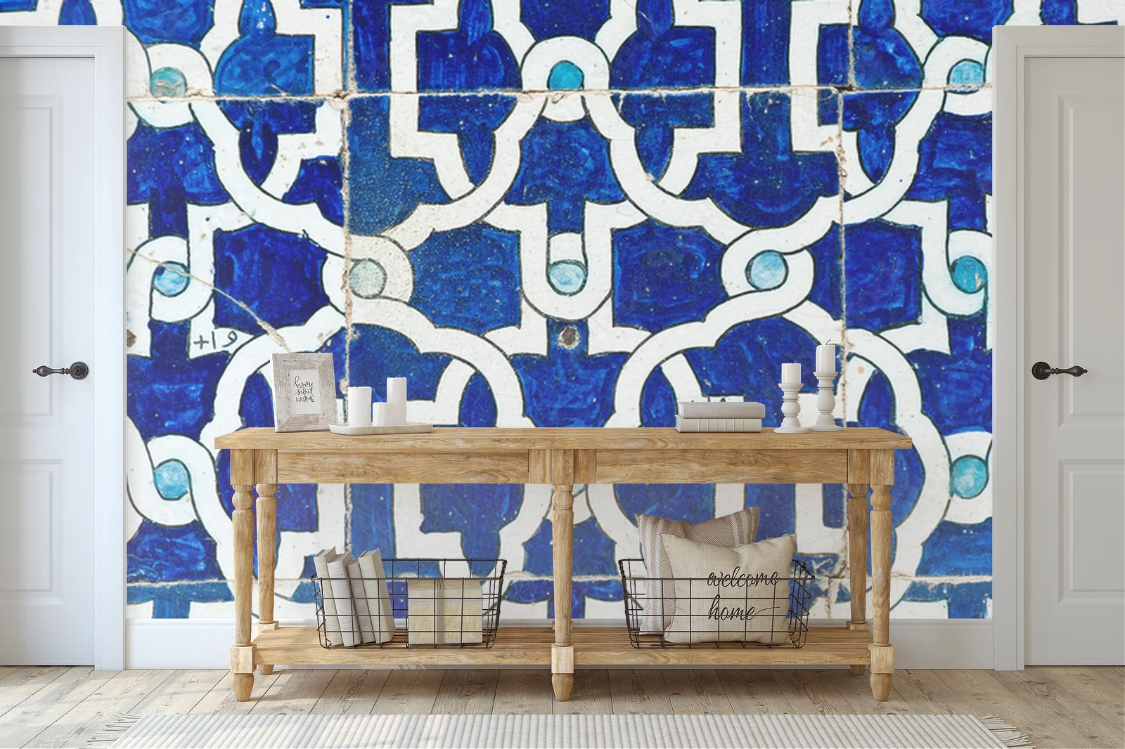 Orientalne ornamenty w harmonijnych odcieniach