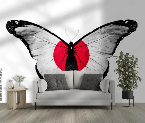Witać wiosnę: Motyl w kolorach Japonii
