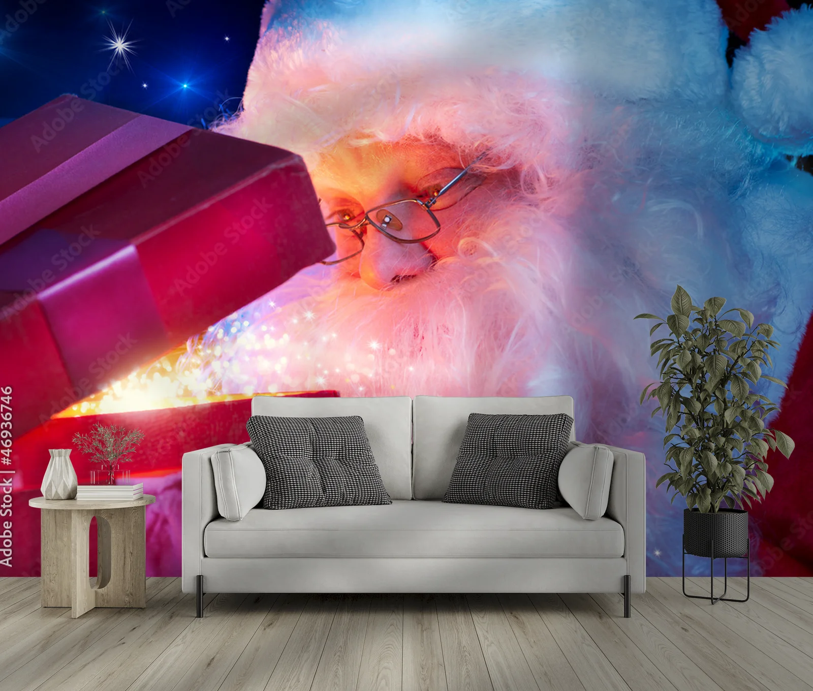 Magiczny Santa Claus z Gwiazdkowym Prezentem