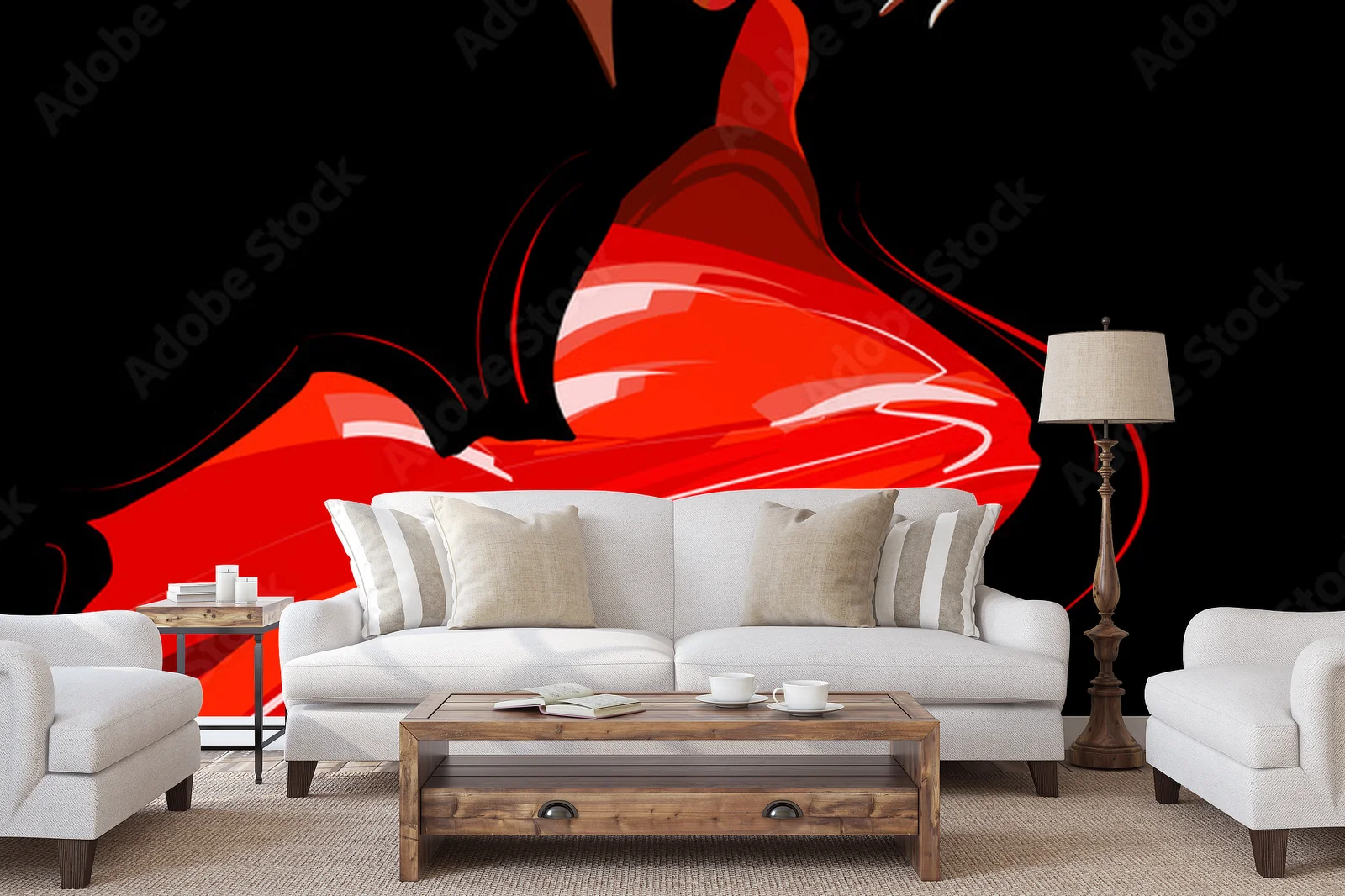 Pasjonujący taniec flamenco w intensywnych barwach