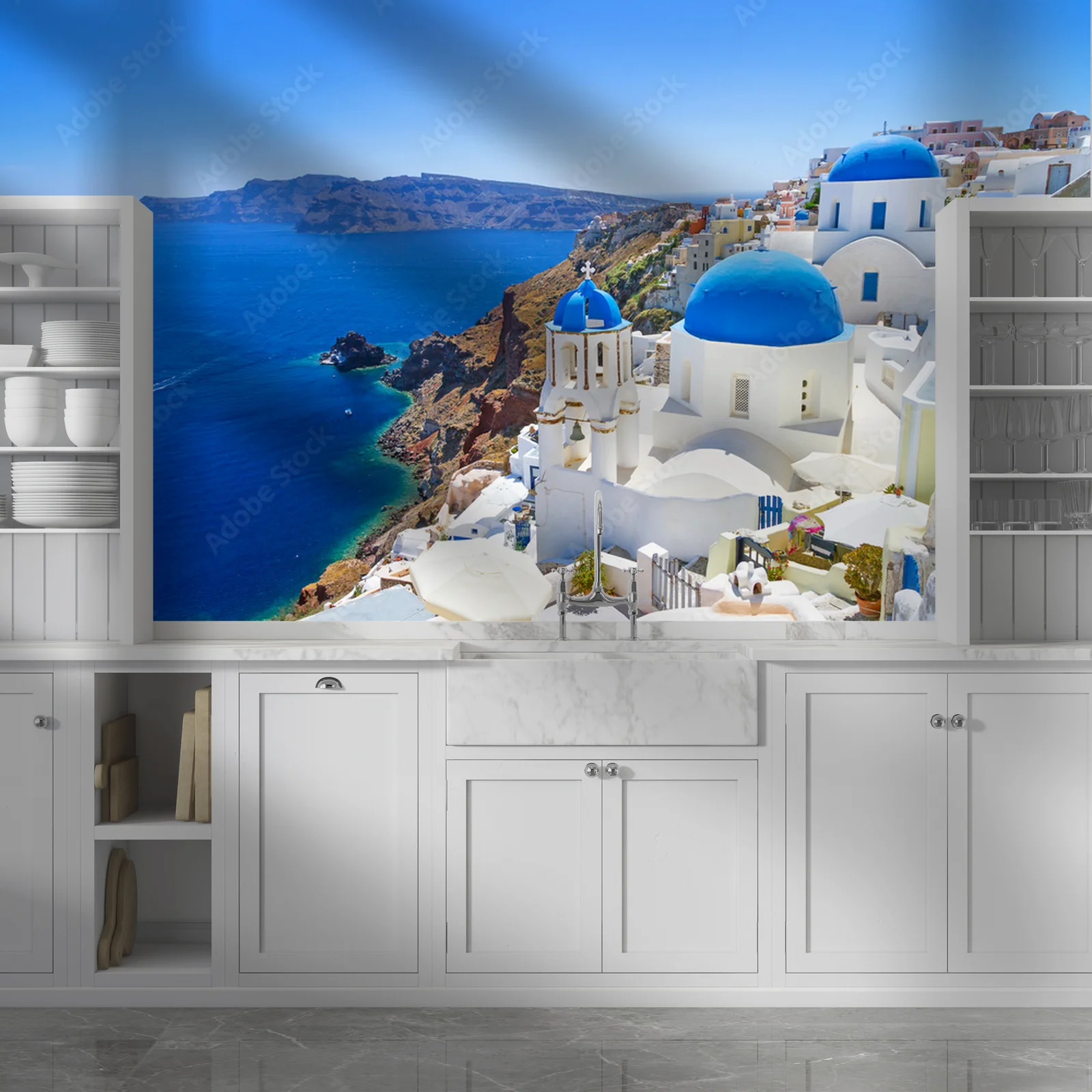 Niepowtarzalna architektura Oia na Santorini