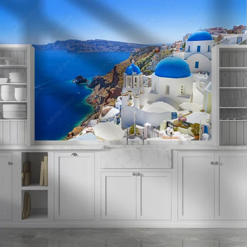 Niepowtarzalna architektura Oia na Santorini