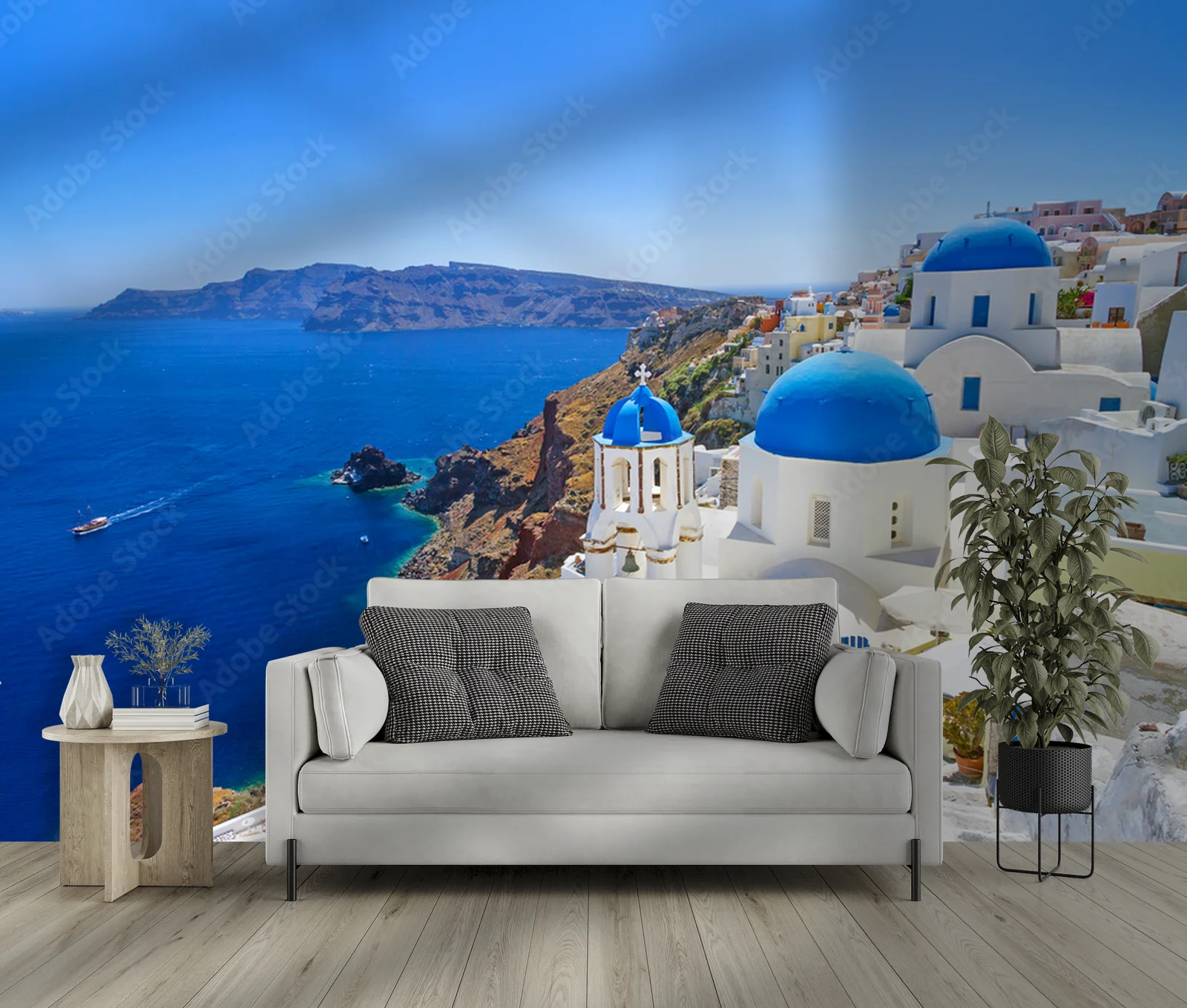 Niepowtarzalna architektura Oia na Santorini