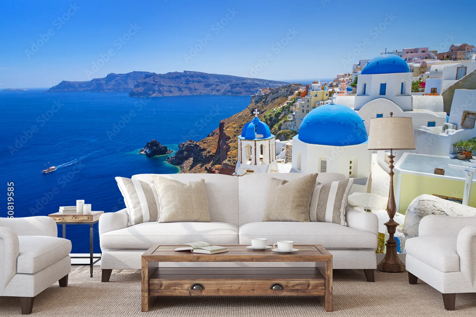 Niepowtarzalna architektura Oia na Santorini