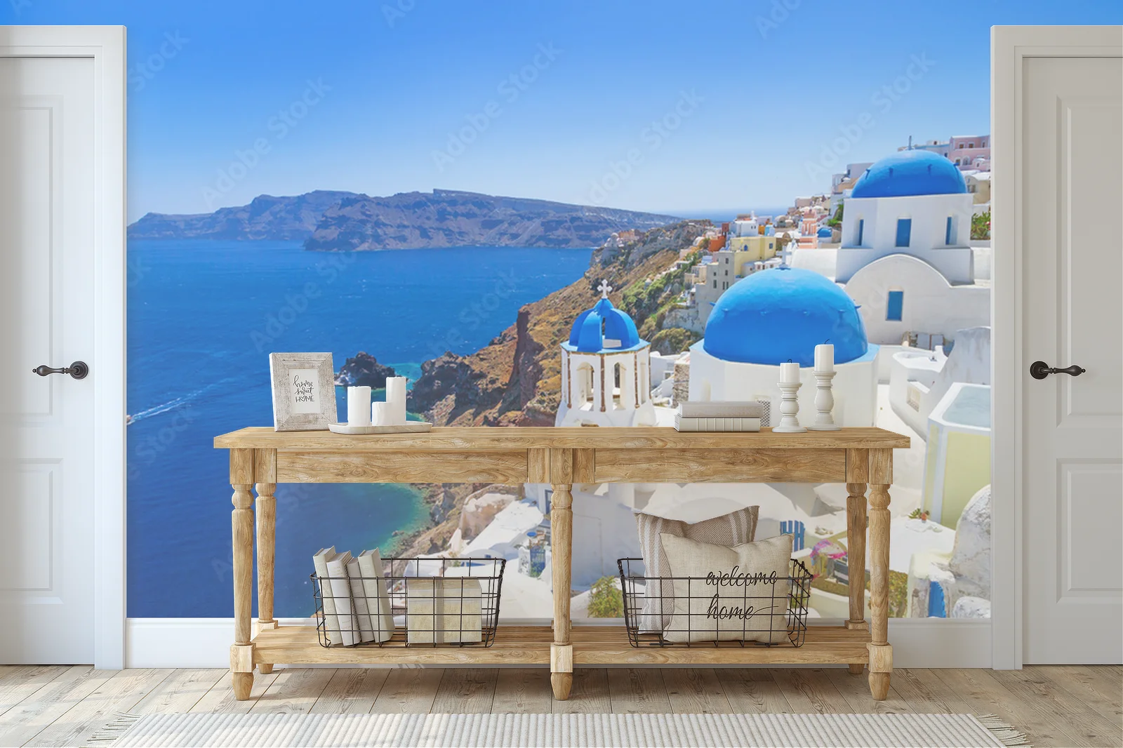 Niepowtarzalna architektura Oia na Santorini