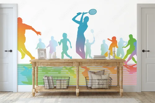 Sportowa radość w jasnych i wesołych barwach